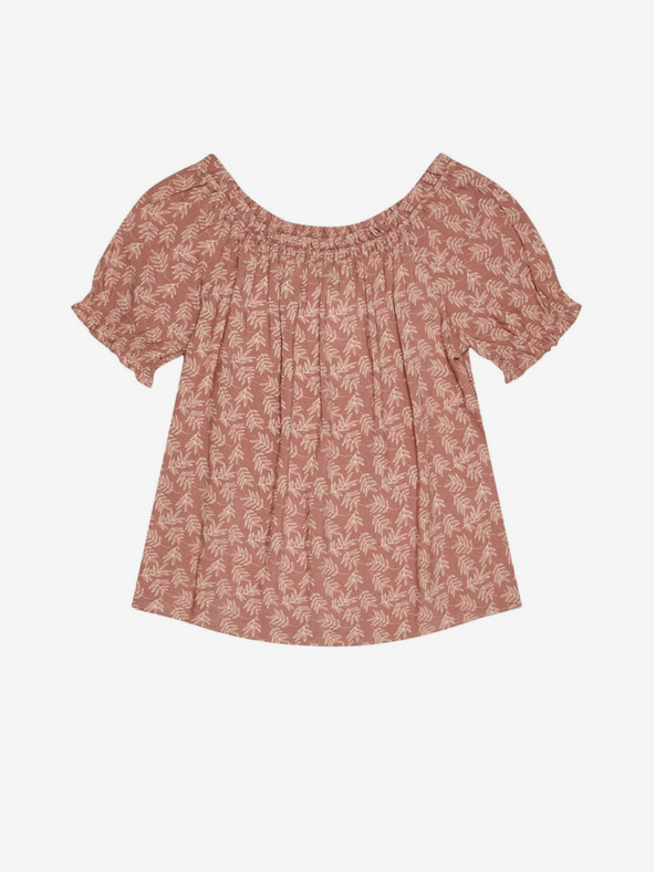 Moodo Moodo ženska smeđa cvjetna bluza