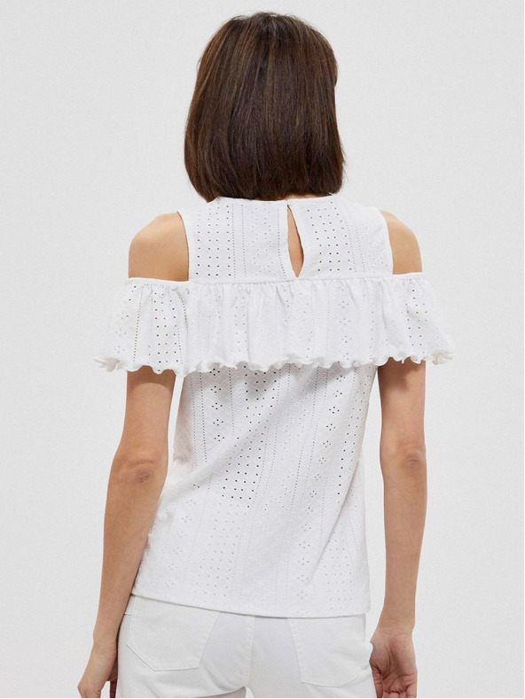 Moodo Bijela ženska Moodo bluza