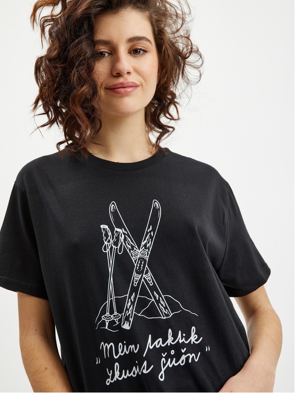 ZOOT.Original Crna ženska majica Zoot Original Mein taktik