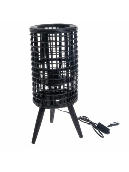 Casa de Engel Svjetiljka od ratana, crna, 0/6