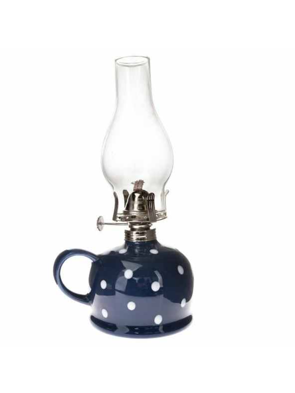 Casa de Engel Kerozinska svjetiljka - plava s bijelim točkicama, 0/9
