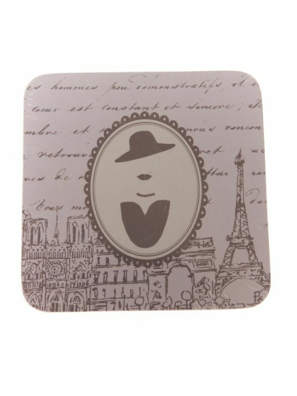 Casa de Engel Plutovinaste podmetače za čašu - set od 6 komada, 0/60