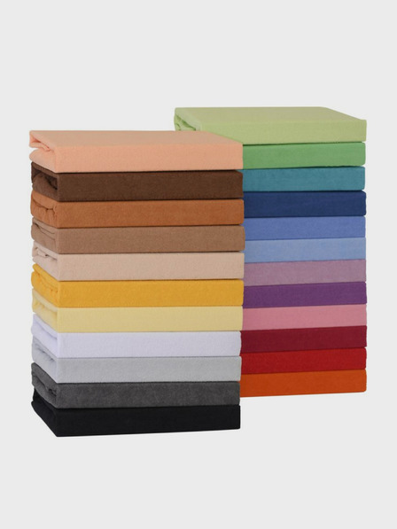 Kvalitex Plahta od frotira 140x200cm bijela Kvalitex