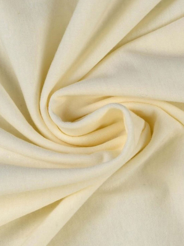 Kvalitex Dvostruka posteljina od žerseja 200x200cm krem