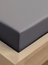 Kvalitex Jersey posteljina s likrom za jednu osobu 90x200cm tamno siva Kvalitex