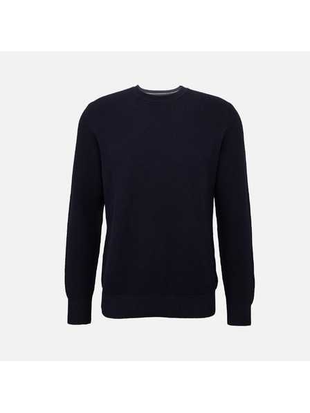 Geox Tamno plavi muški džemper Geox Knit