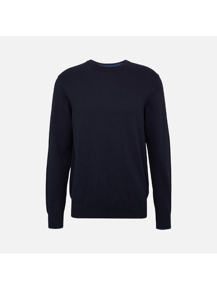 Geox Tamno plavi muški džemper Geox Knit