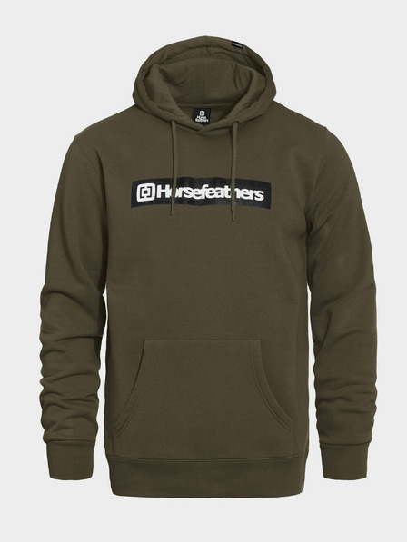 Horsefeathers Hoodie Drown - spaljena maslina veličina L HORSEFEATHERS