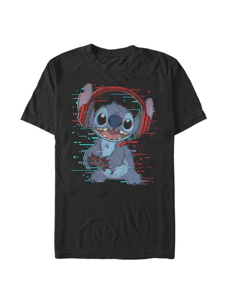 ZOOT.Fan Crna Disney Classics Stitch Games muška majica kratkih rukava
