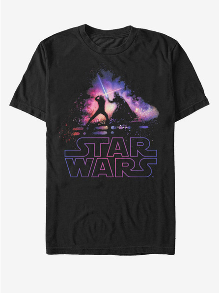 ZOOT.Fan Star Wars Crossing Sabres crna muška majica