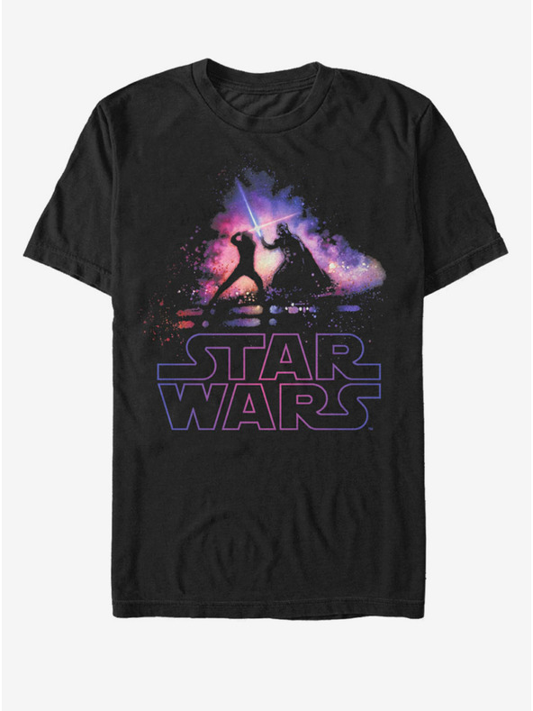 ZOOT.Fan Star Wars Crossing Sabres crna muška majica