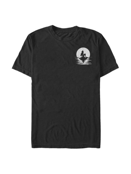ZOOT.Fan Crna muška majica Disney Mermaid Moon