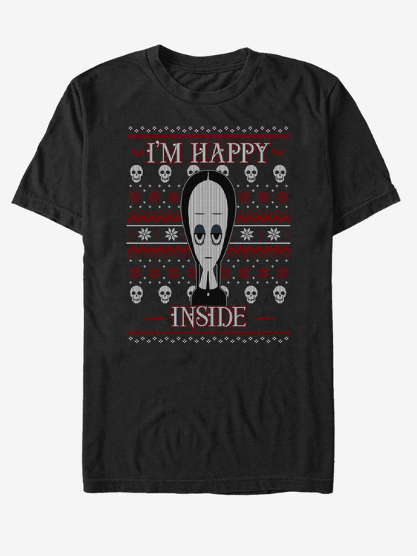 ZOOT.Fan Crna unisex majica ZOOT.Fan MGM Happy Inside