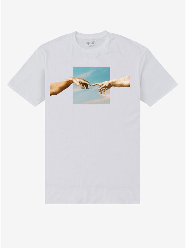 ZOOT.Fan Bijela majica apoh London apoh Michelangelo Stvaranje