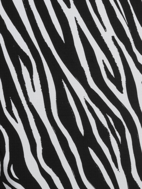 Heys Bijelo-crni putni kofer sa životinjskim motivom Heys EZ Fashion M Zebra