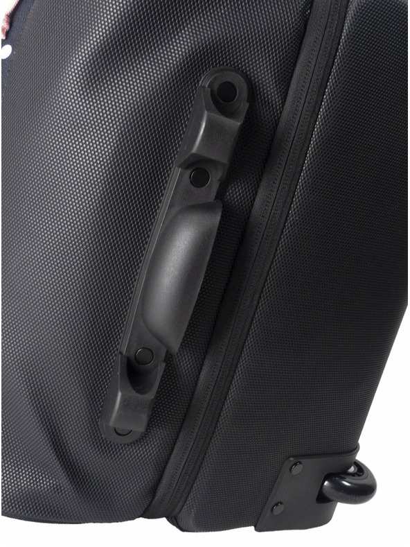 Meatfly Meatfly kofer Contin White Dot / Powder Pink | Crna | Volumen 100 L