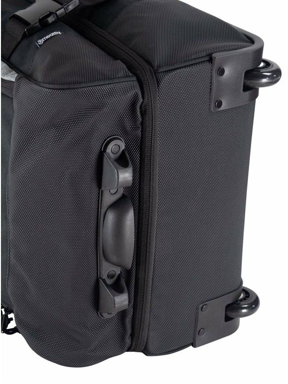 Meatfly Meatfly kofer Contin Grey Heather | Crna | Volumen 100 L