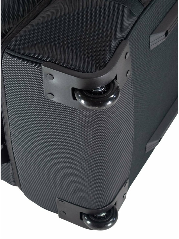 Meatfly Meatfly kofer Contin Grey Heather | Crna | Volumen 100 L