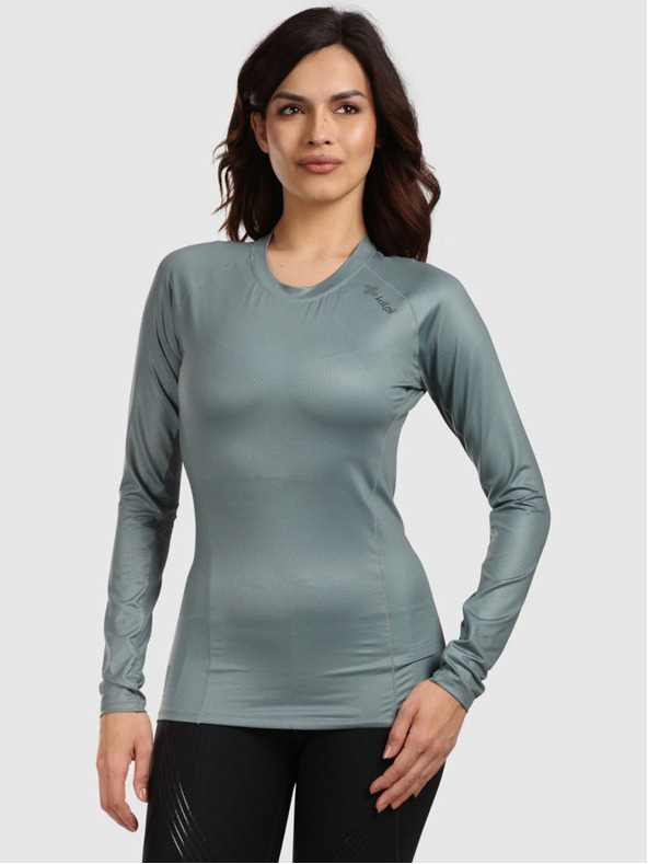 Kilpi Ženska funkcionalna majica dugih rukava Kilpi SPOLETO-W kaki boje