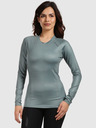 Kilpi Ženska funkcionalna majica dugih rukava Kilpi SPOLETO-W kaki boje