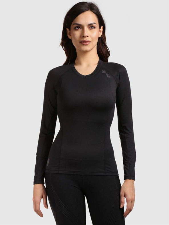 Kilpi Kilpi SPOLETO-W ženska funkcionalna majica dugih rukava crna