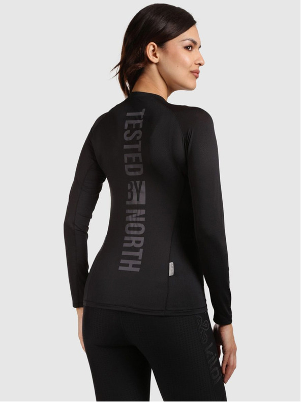 Kilpi Kilpi SPOLETO-W ženska funkcionalna majica dugih rukava crna