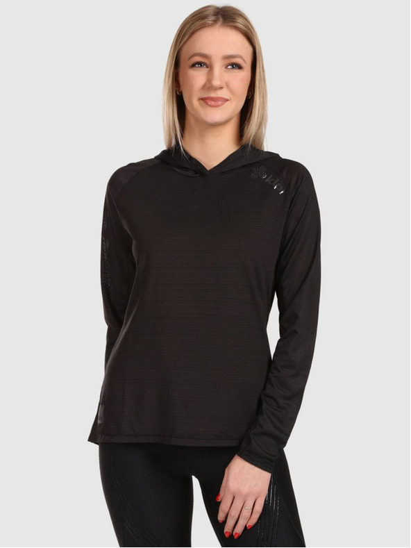 Kilpi Ženska majica za trčanje Kilpi AILEEN-W Black