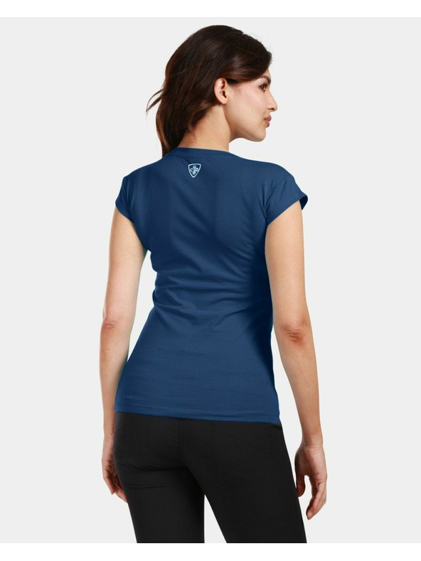 Kilpi Ženska pamučna majica Kilpi PROMO-W Plava