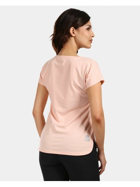 Kilpi Ženska majica od pamuka Kilpi NELLIM-W Koraljna