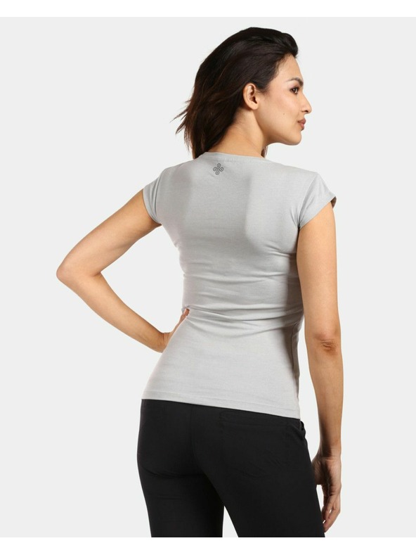 Kilpi Ženska pamučna majica Kilpi LOS-W svijetlo siva