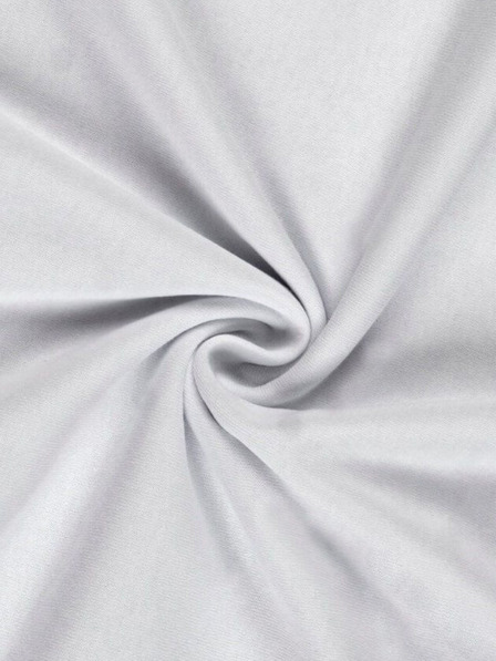 Kvalitex Jersey plahta za bračni krevet 180x200cm bijela Kvalitex