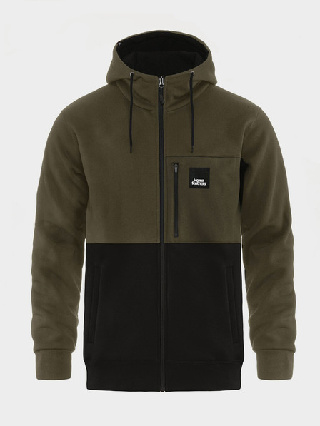 Horsefeathers Sweatshirt Vick - burnt olive veličina L HORSEFEATHERS