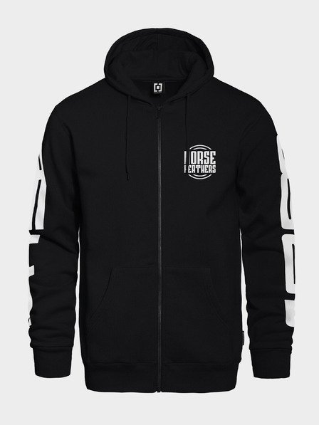 Horsefeathers Tall Typo sweatshirt - crna veličina L HORSEFEATHERS
