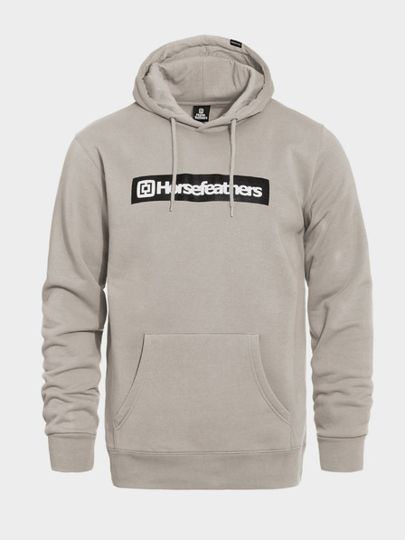 Horsefeathers Hoodie Drown - cement veličina L HORSEFEATHERS