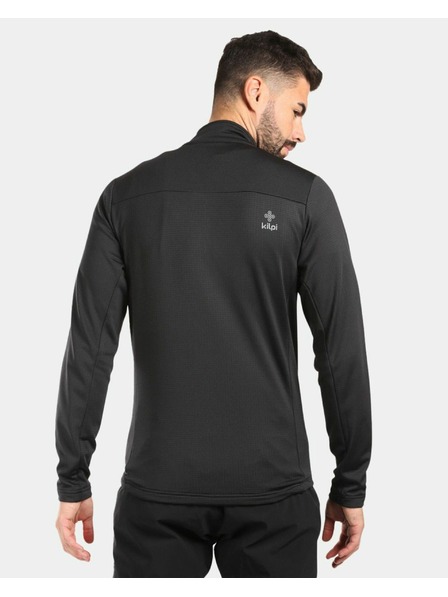 Kilpi Kilpi ERIN-M muška funkcionalna majica s kapuljačom crna