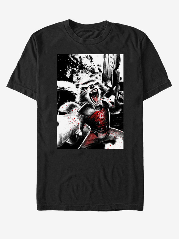 ZOOT.Fan Rocket Guardians of the Galaxy vol. 2 ZOOT.FAN Marvel - muška majica