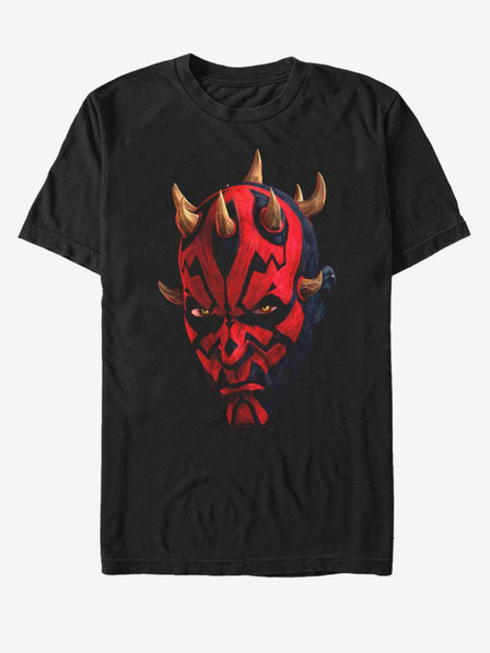 ZOOT.Fan Crna unisex majica kratkih rukava Star Wars Maul Face