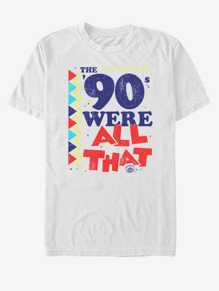 ZOOT.Fan Nickelodeon 90 Potpuno bijela unisex majica