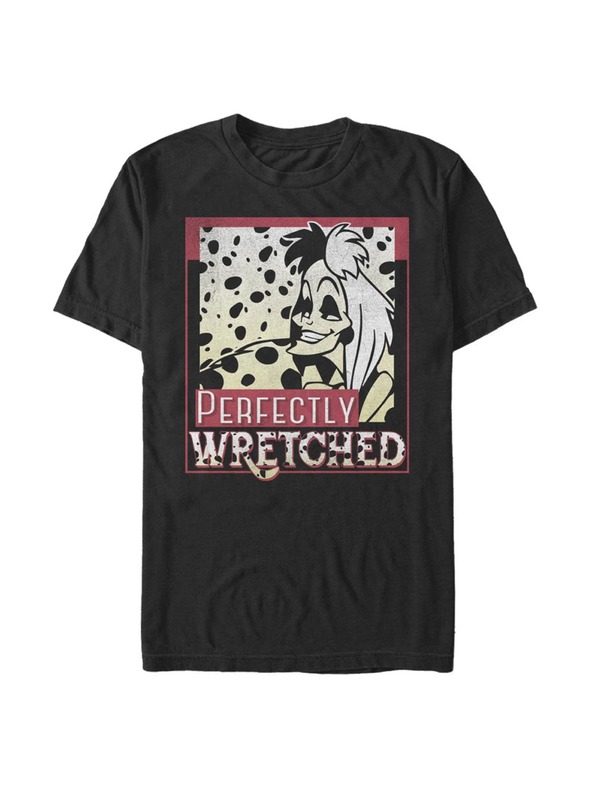 ZOOT.Fan Black Disney Classics Wretched Cruella muška majica kratkih rukava