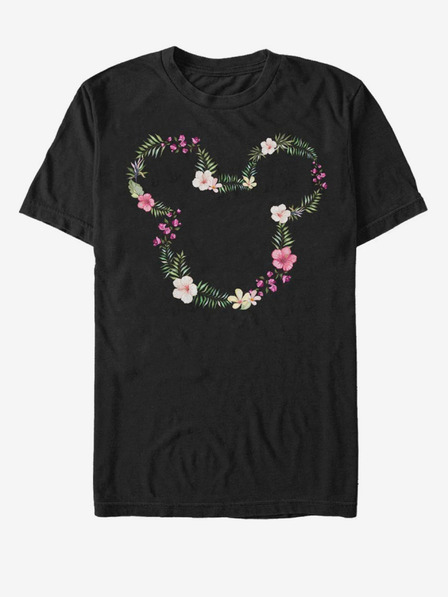 ZOOT.Fan Disney Floral Mickey crna muška majica kratkih rukava