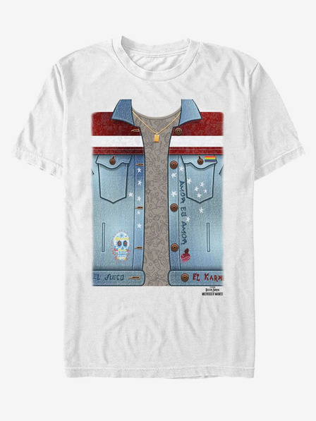 ZOOT.Fan Bijela unisex majica s kostimom Marvel America Chavez