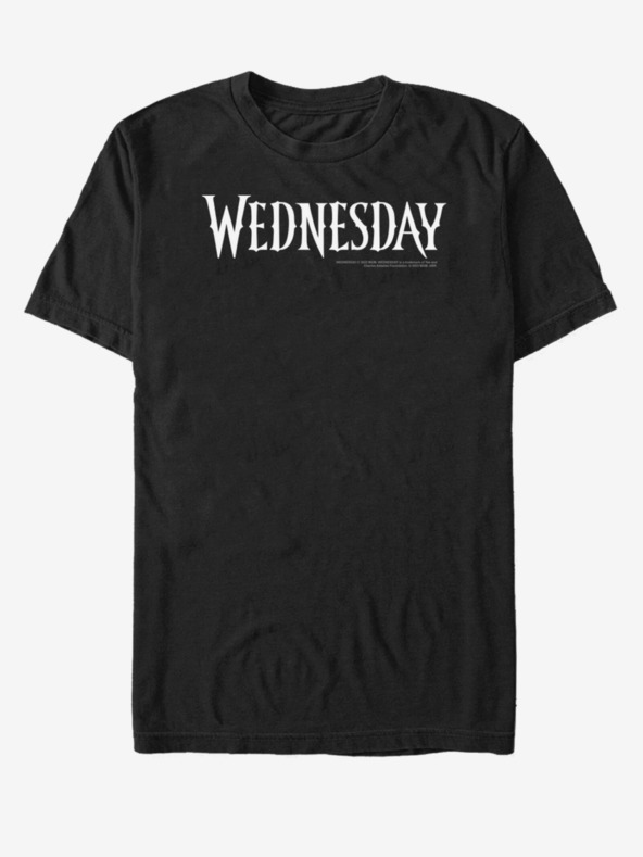 ZOOT.Fan Crna unisex majica s logotipom MGM Wednesday