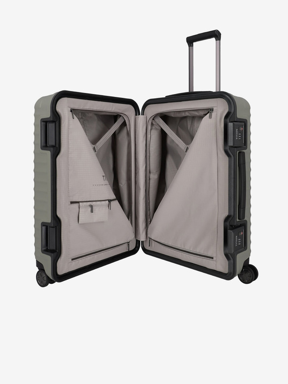 Titan Bež putni kofer Titan Litron Frame M