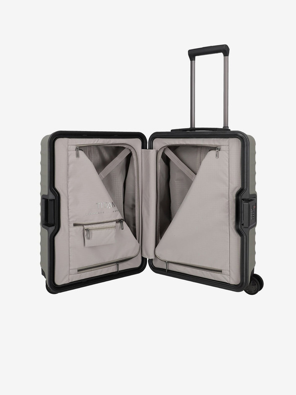 Titan Bež putni kofer Titan Litron Frame S