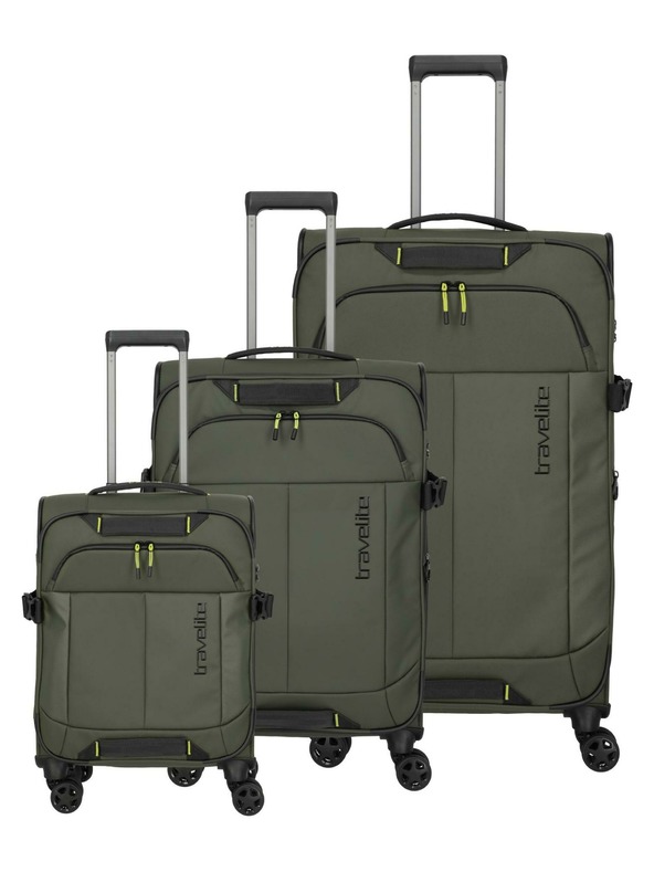 Travelite Travelite Briize S,M,L set kaki kofera