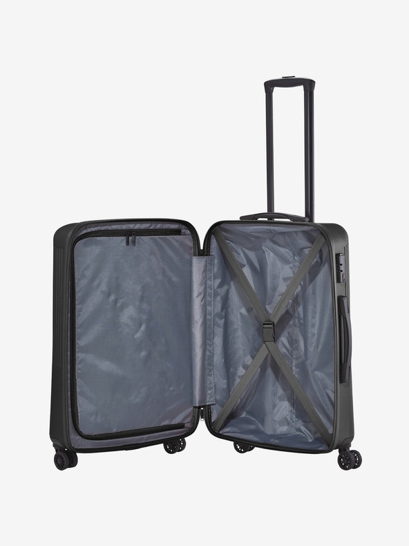 Travelite Crni putni kofer Travelite Bali M Black