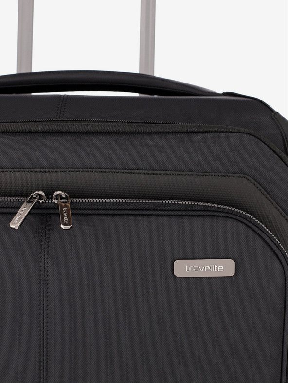 Travelite Crni putni kofer Travelite Priima M Black