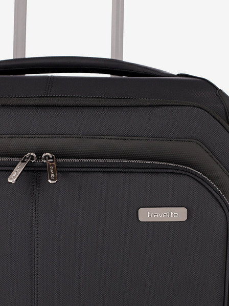 Travelite Crni putni kofer Travelite Priima M Black