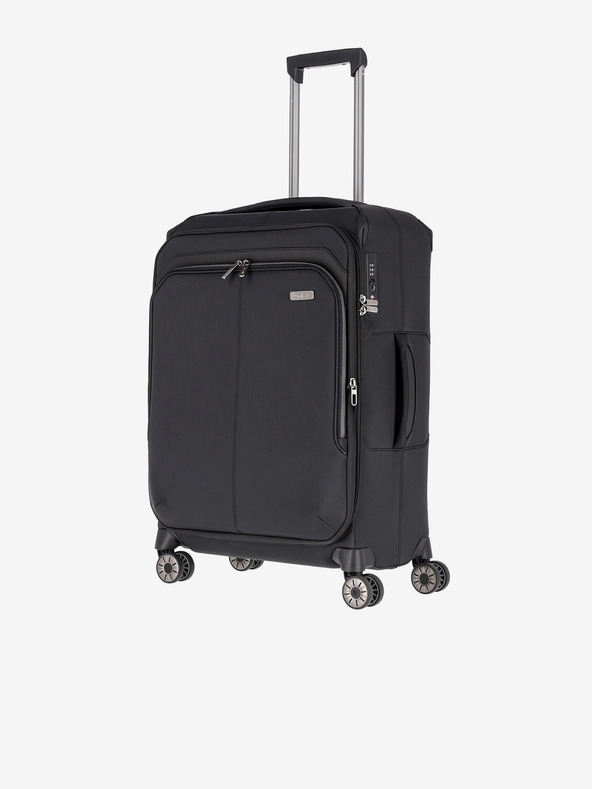 Travelite Crni putni kofer Travelite Priima M Black