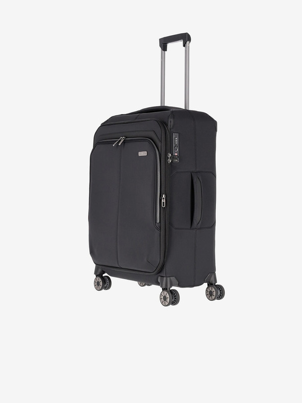 Travelite Crni putni kofer Travelite Priima M Black